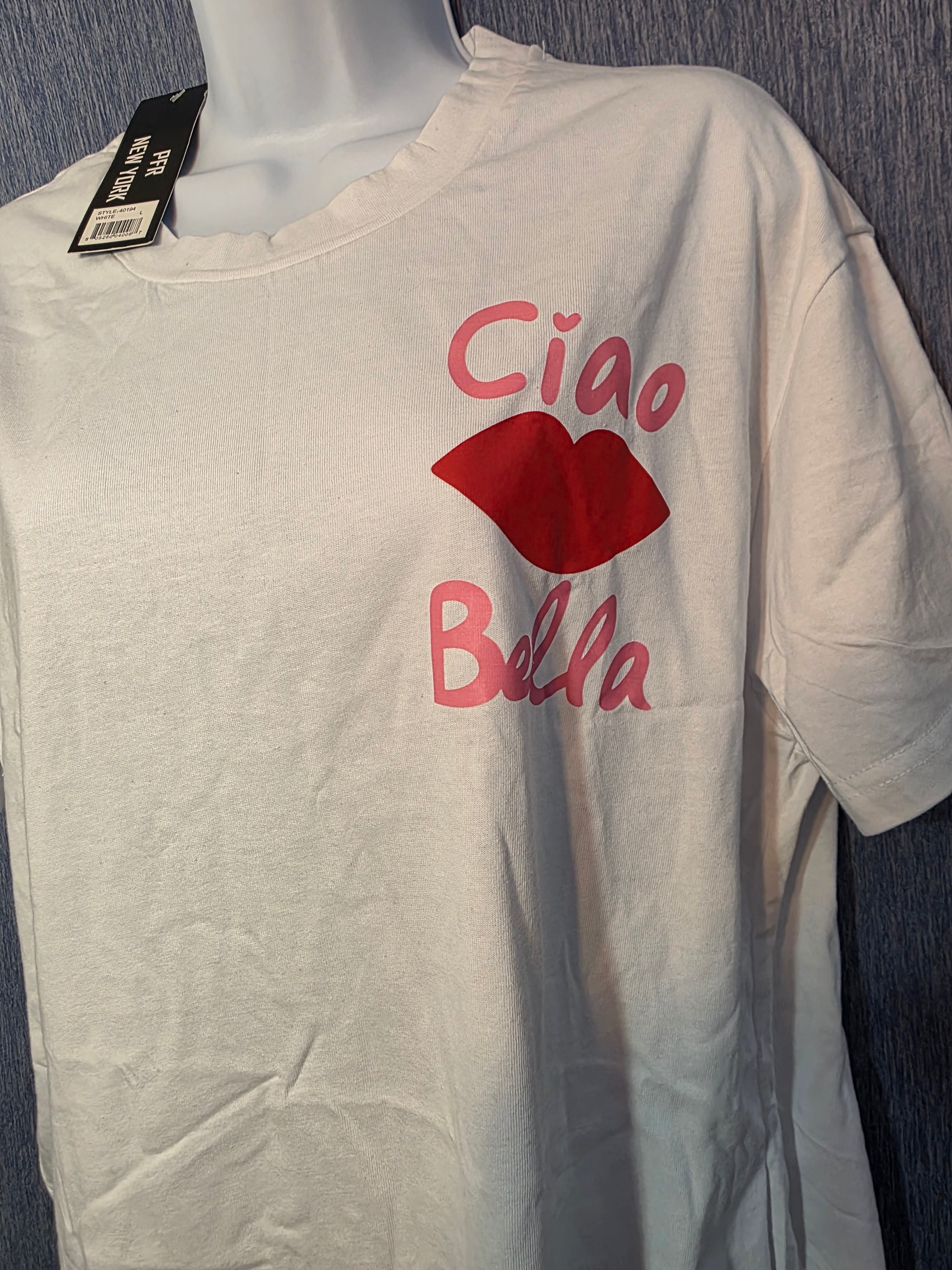 Ciao Bella t-shirt by PFR New York