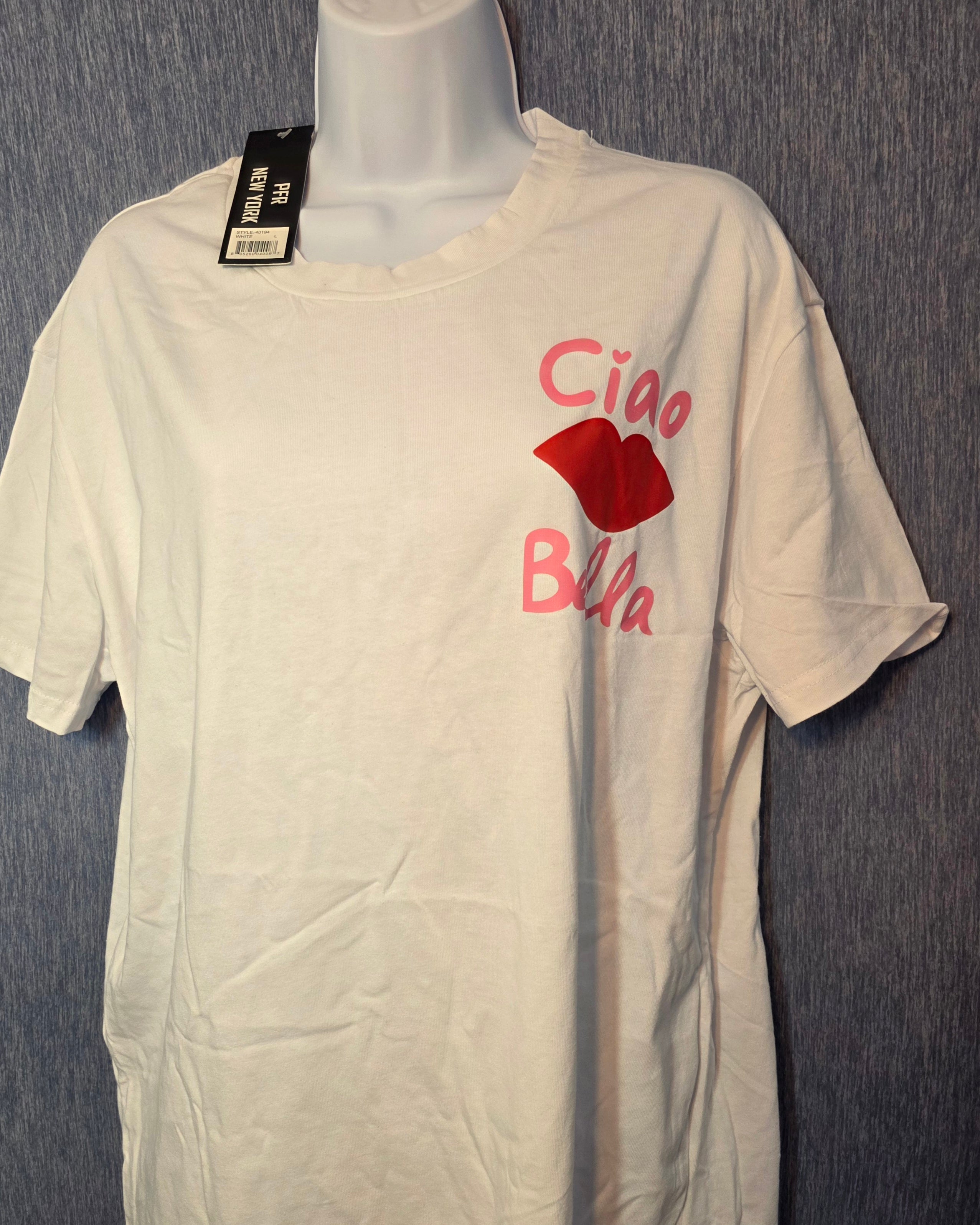Ciao Bella t-shirt by PFR New York