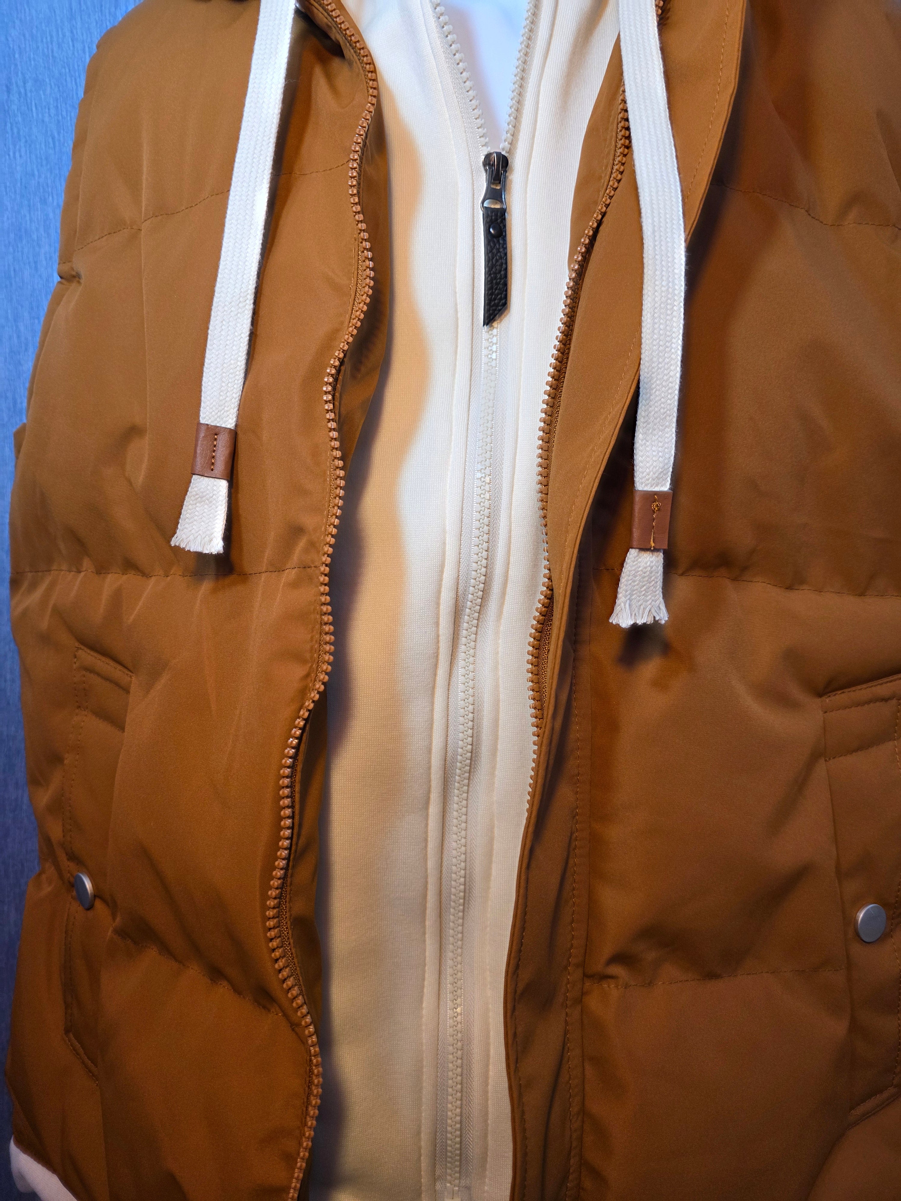 Heavy puffer vest jacket