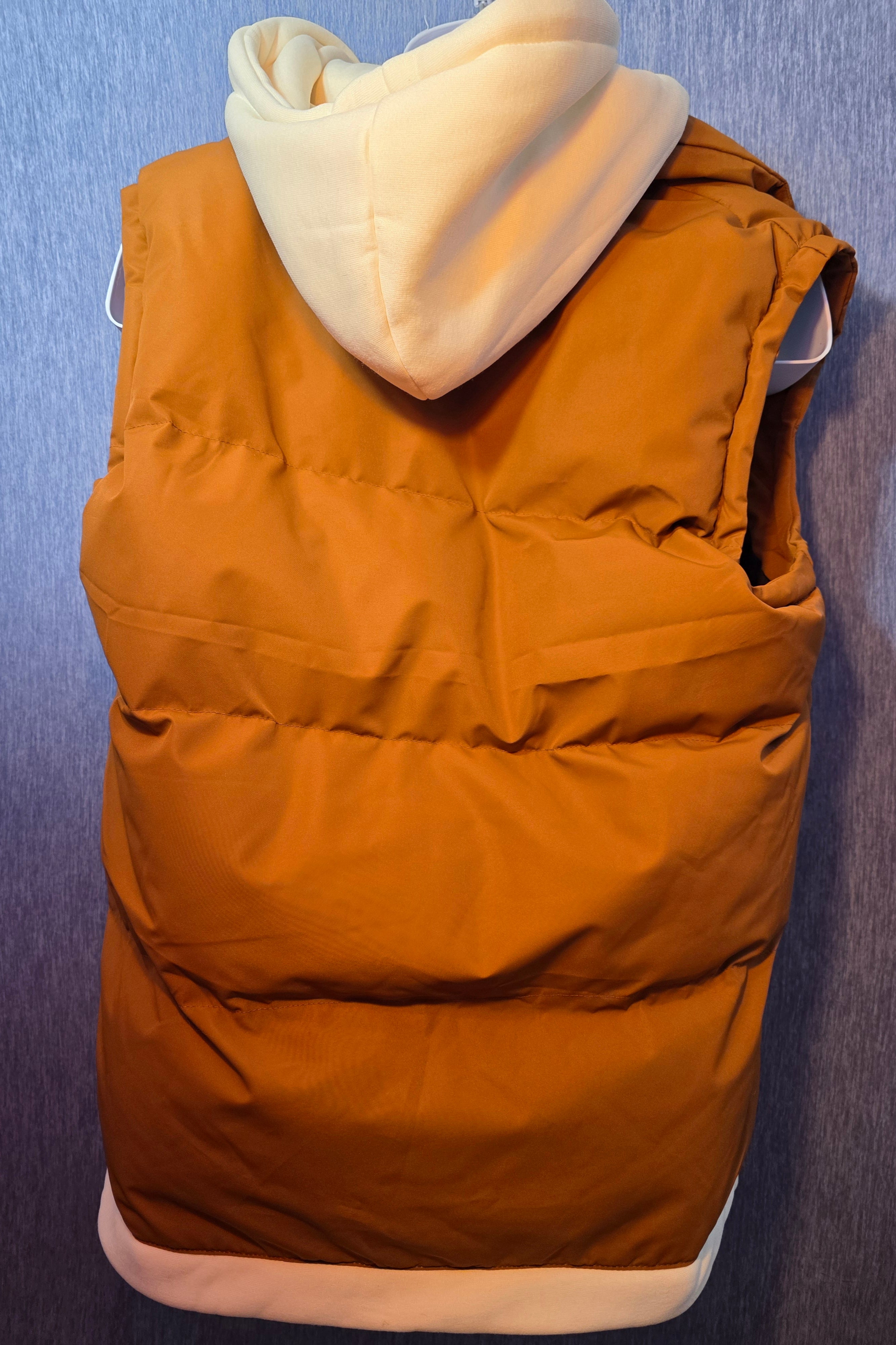 Heavy puffer vest jacket