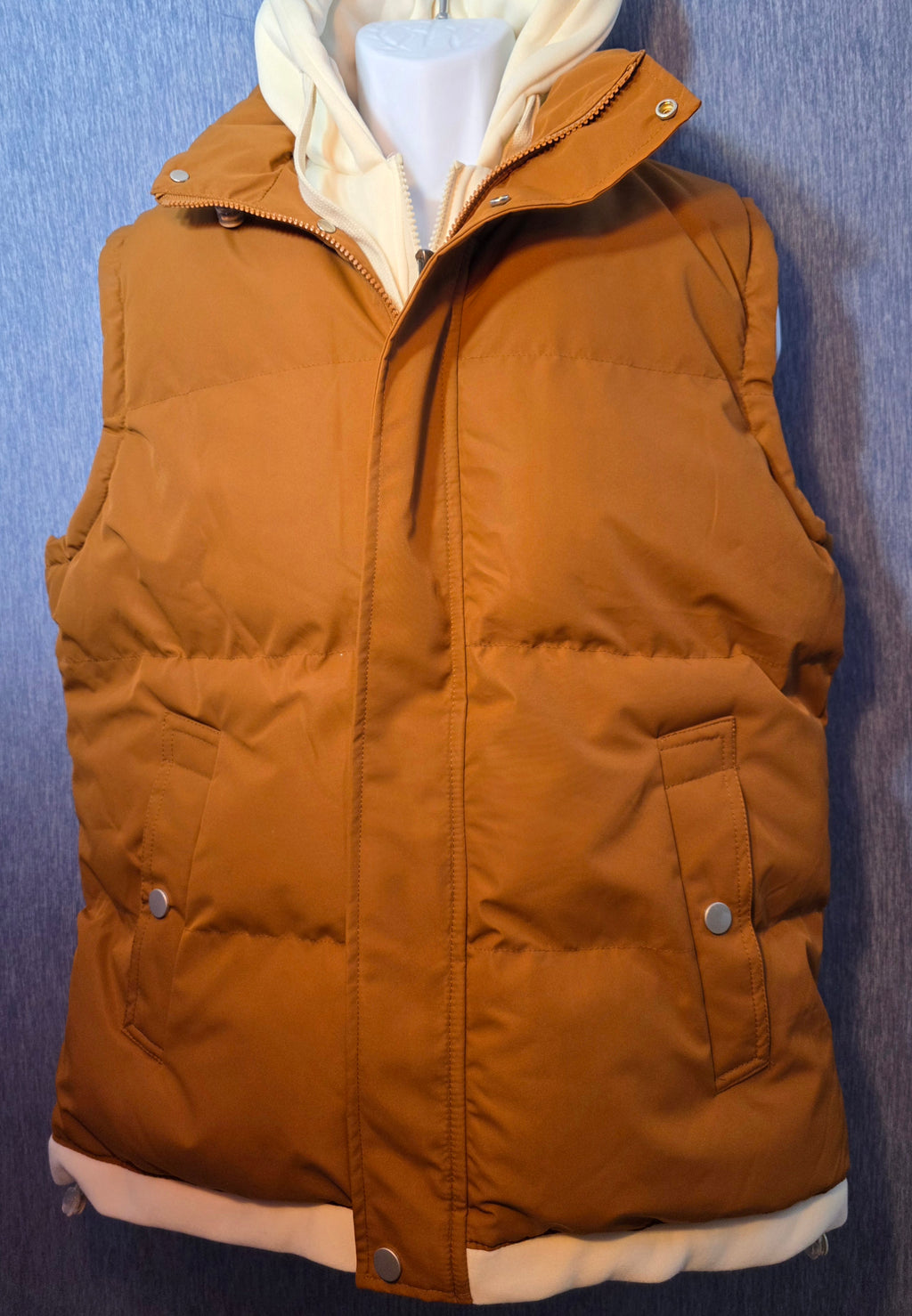 Heavy puffer vest jacket