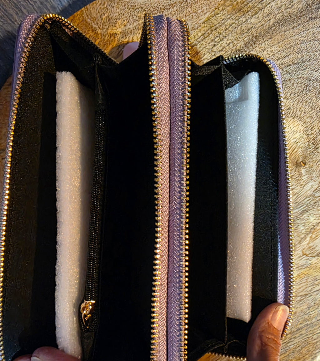 MKF Elli  Lavender wristlet / wallet