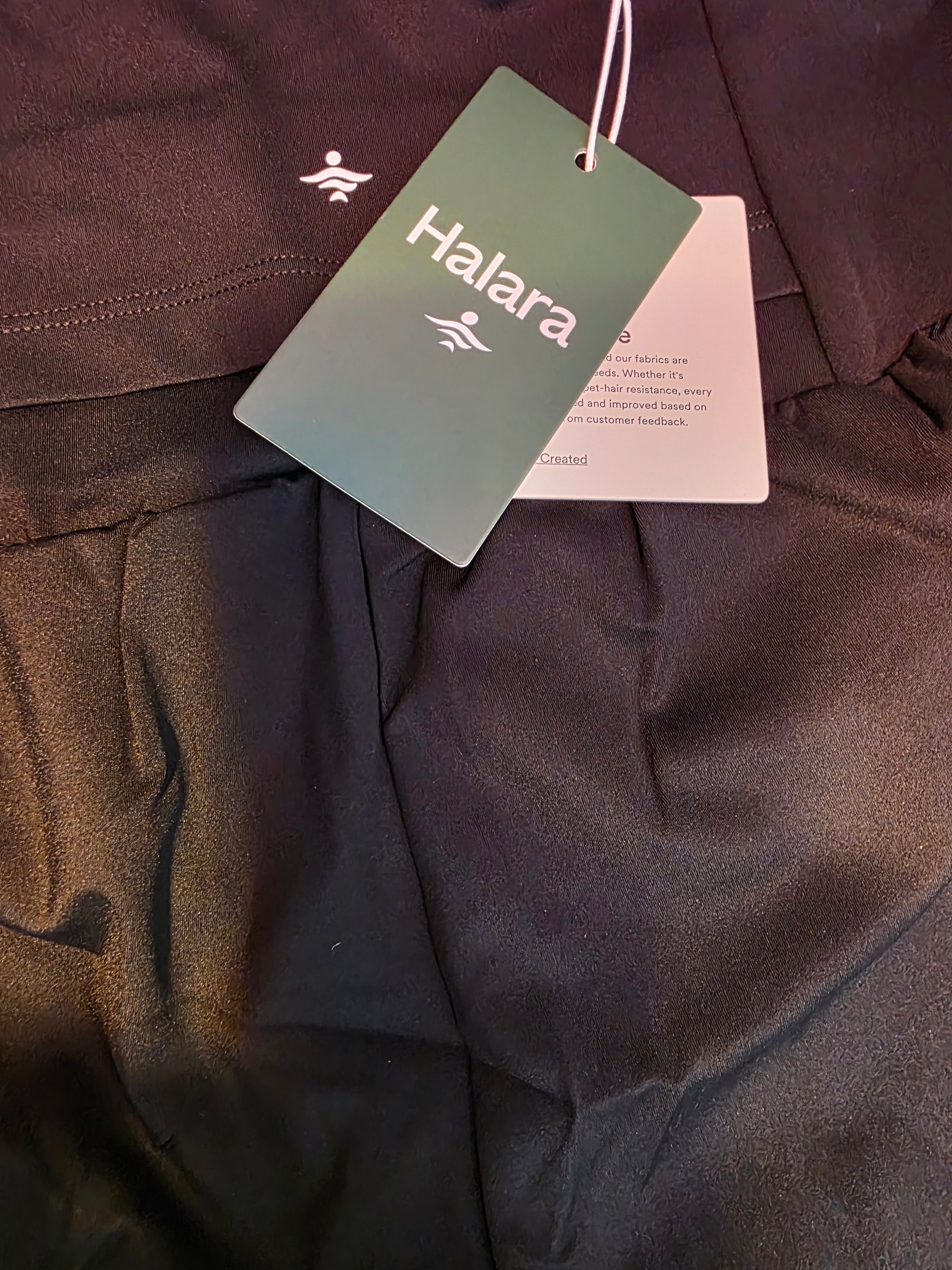 Halara shorts in black