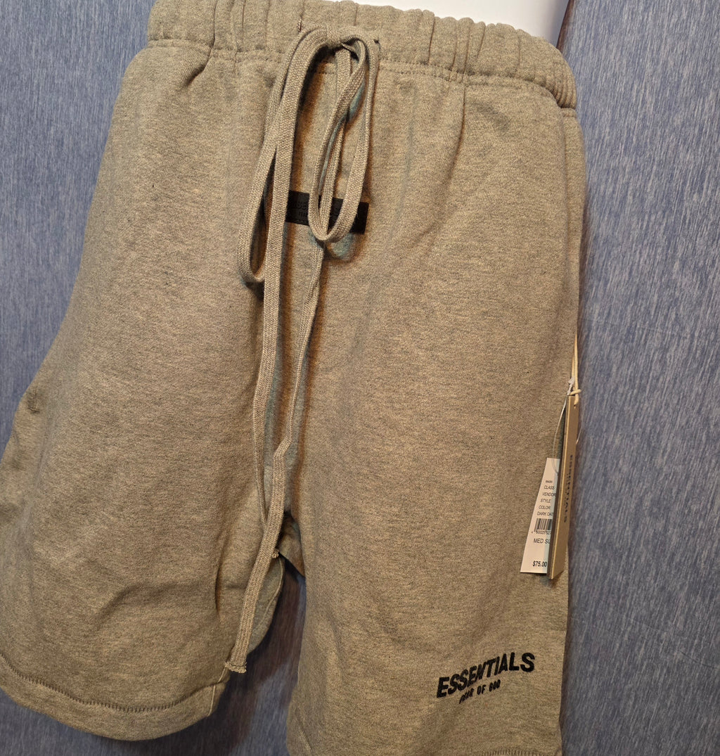 ESSENTIALS FEAR OF GOD sweat short in gray