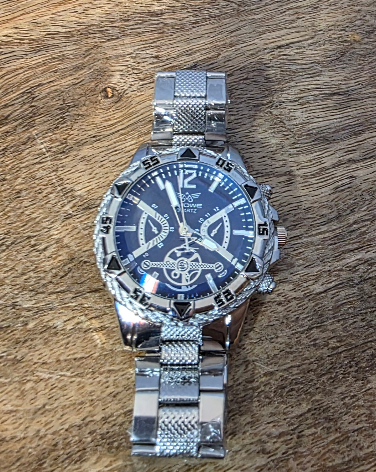 ZHOWE Mens watch in silver