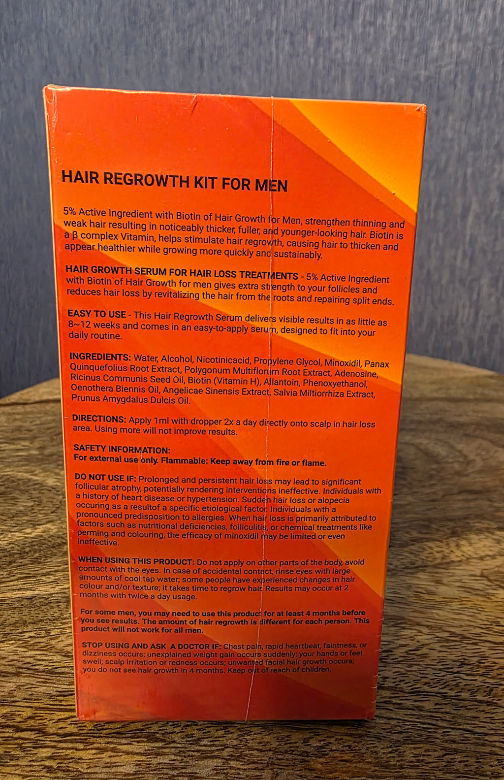 MANE REGAIN Hair regrowth serum for men