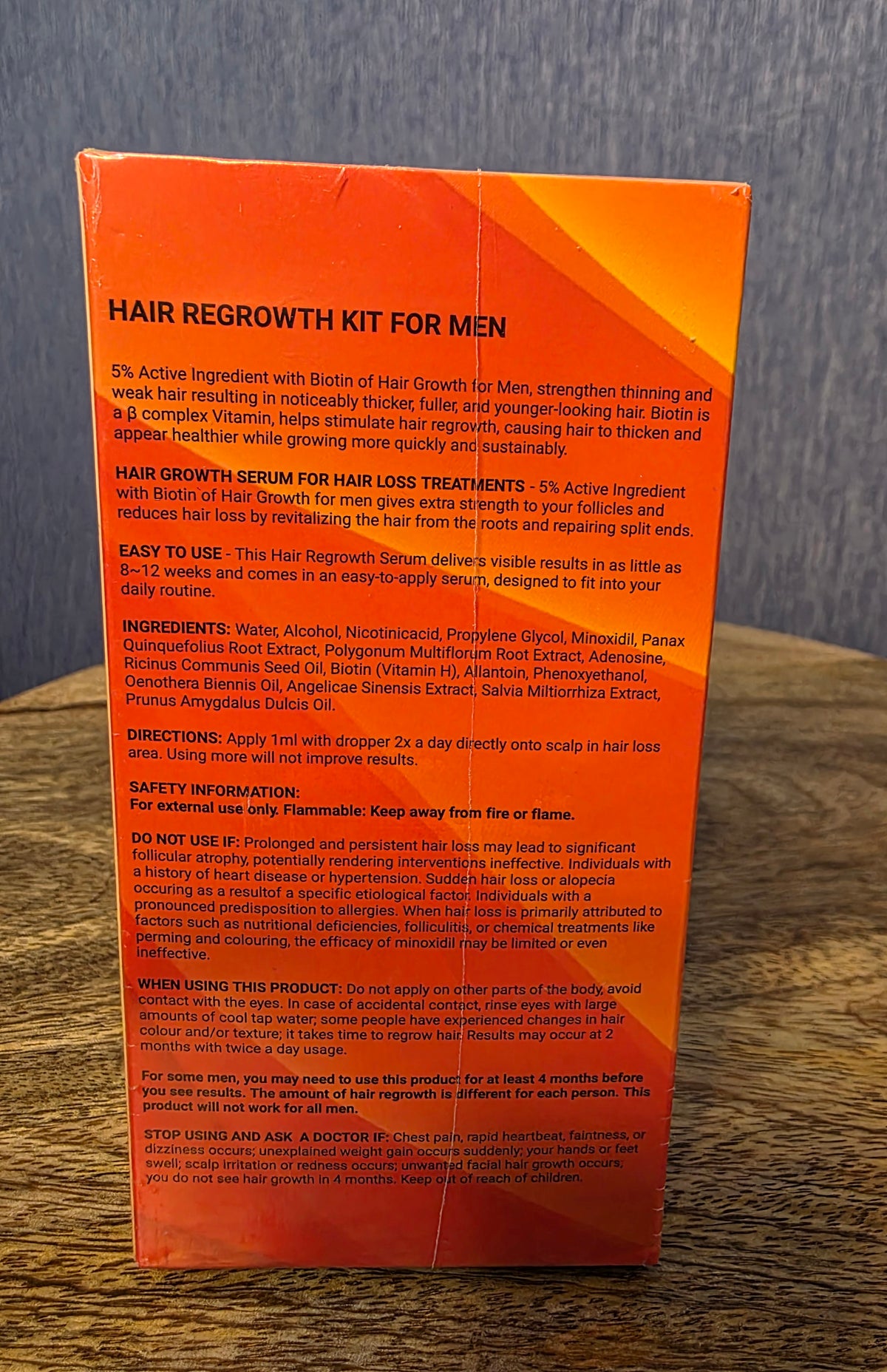 MANE REGAIN Hair regrowth serum for men
