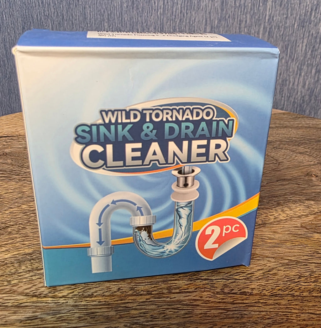 Wild tornado drain cleaner 2 pack