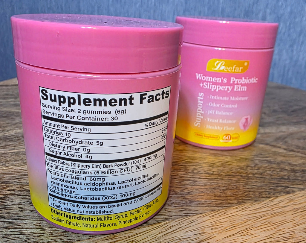 Womens probiotics 60 gummies pineapple