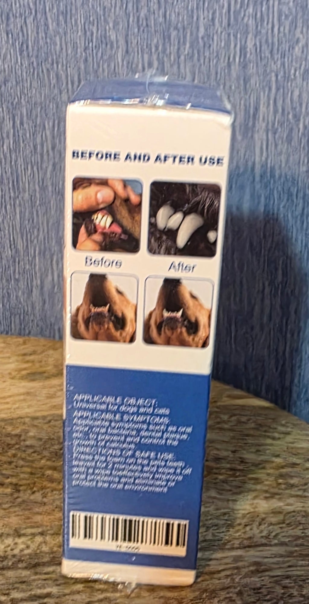 Pet oral tartar remover 2fl oz