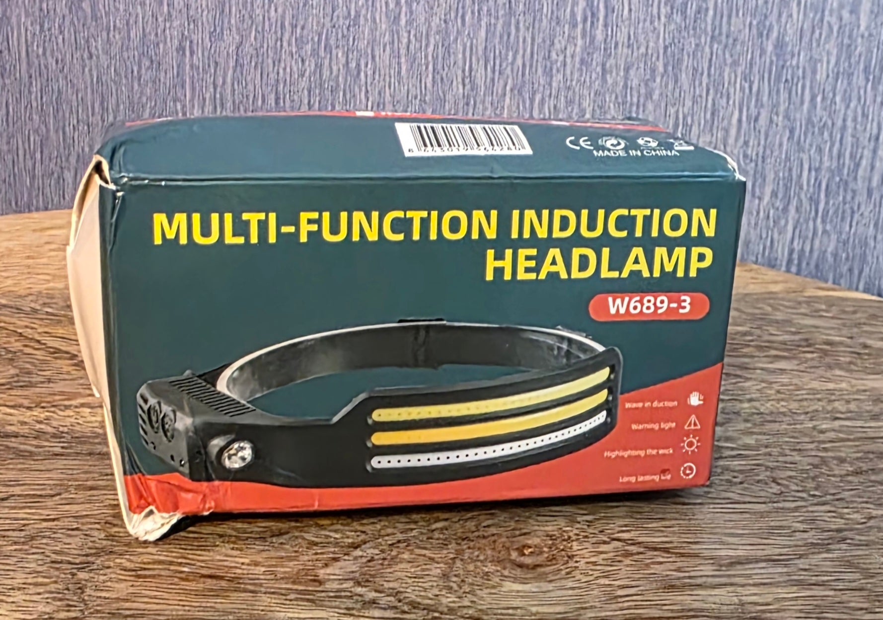 Induction headlamp
