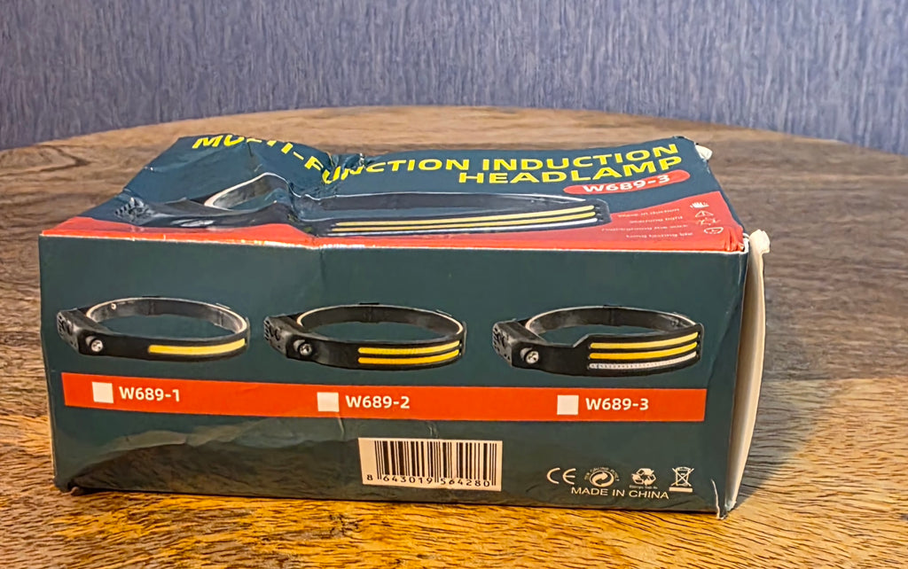Induction headlamp