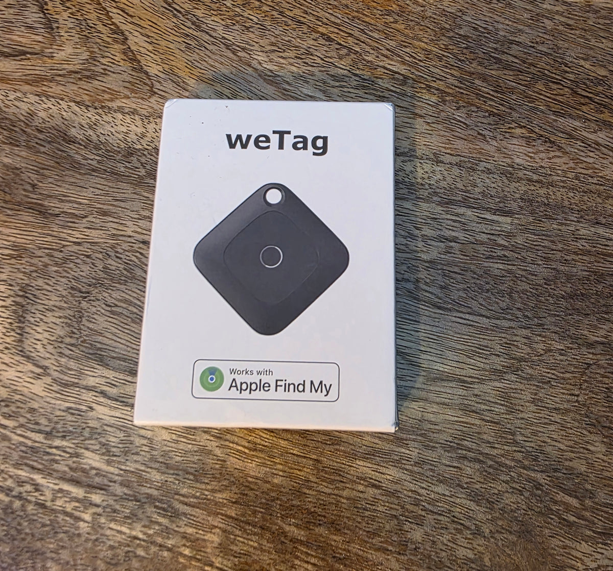We tag find my apple