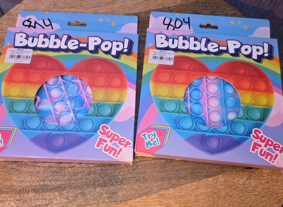 Bubble pop fun fidget toys