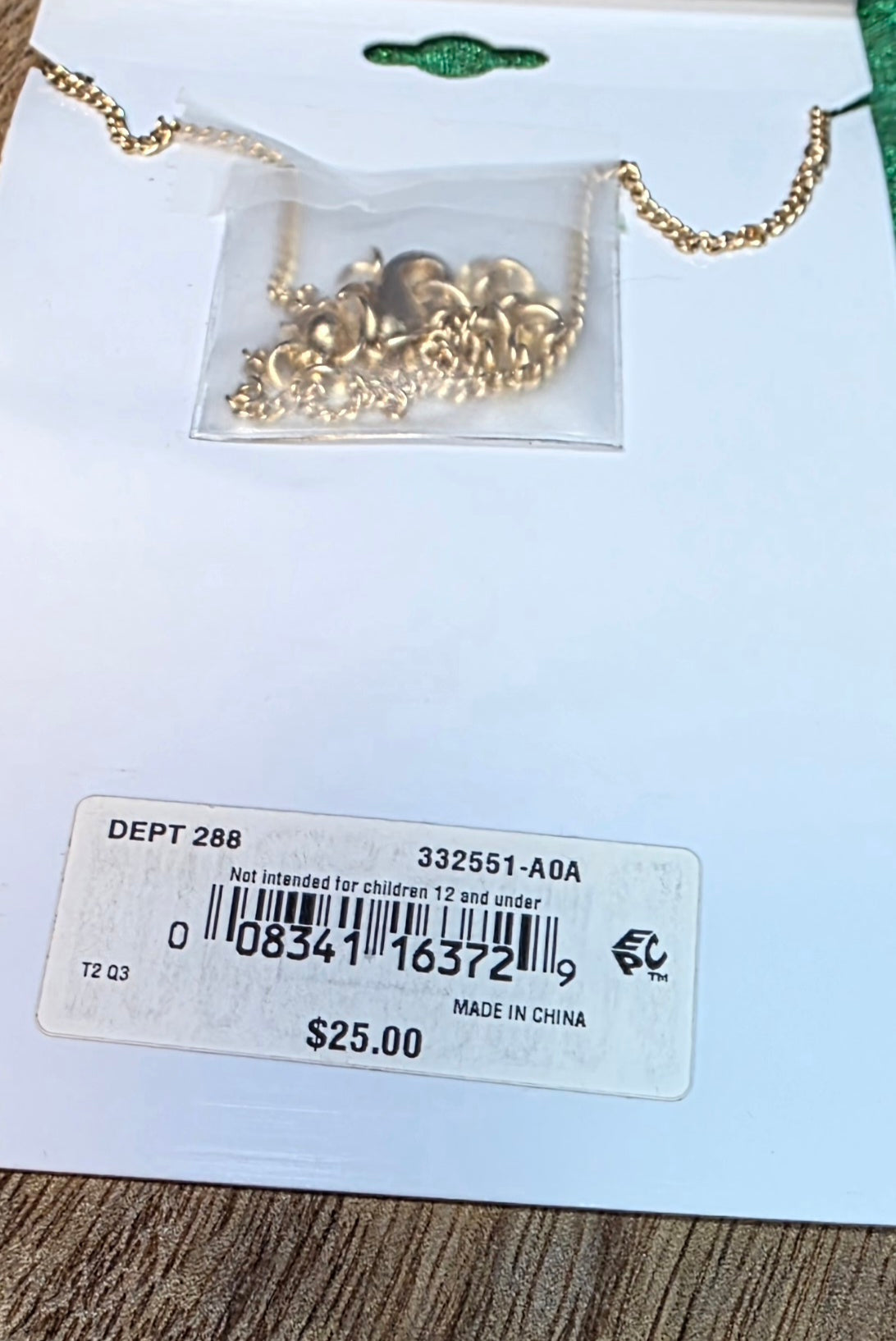 Inspired life necklace