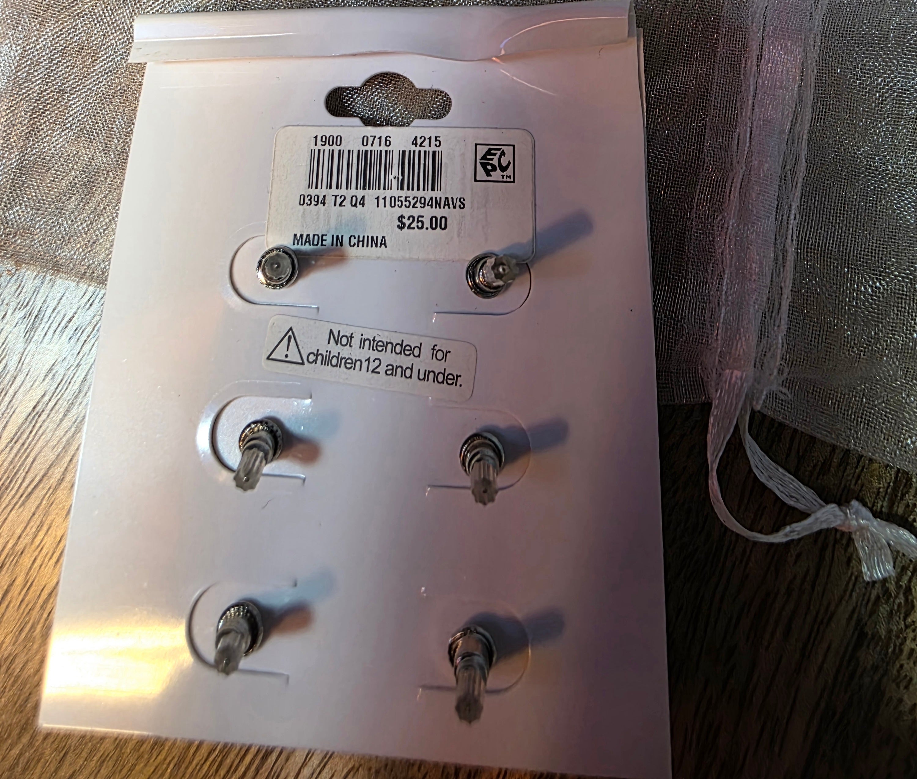 Inspired Life ear rings 3 pairs