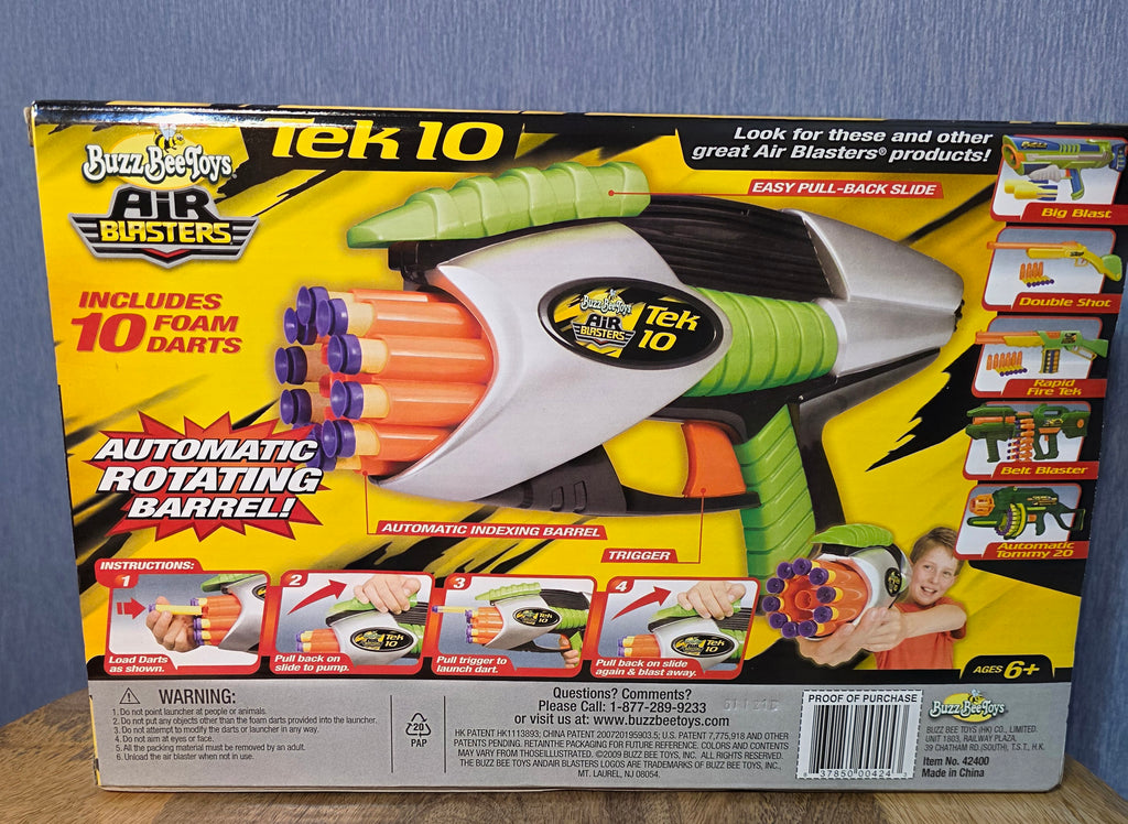 Tek 10 Air Blaster Buzz Bee Toys
