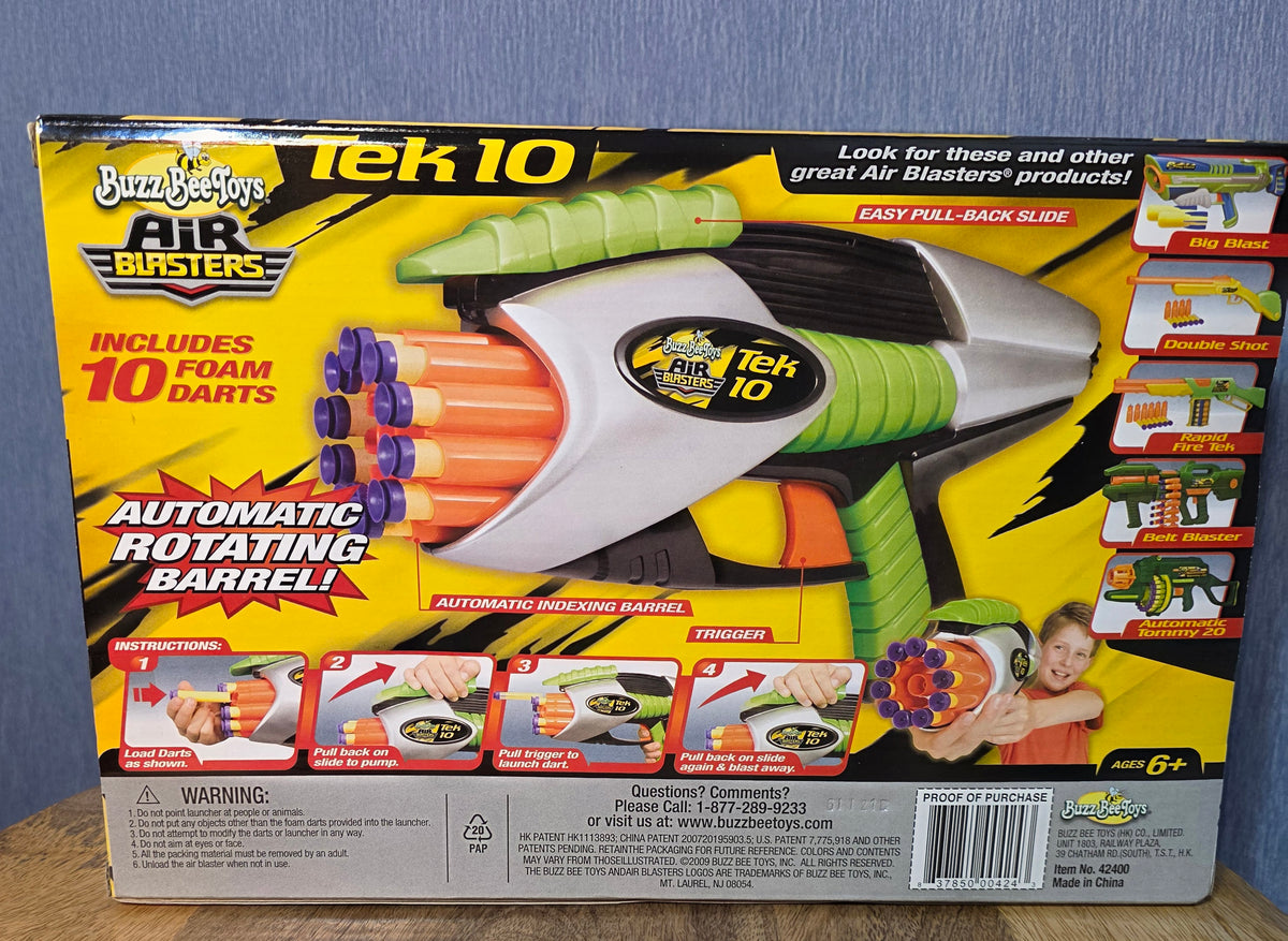 Tek 10 Air Blaster Buzz Bee Toys