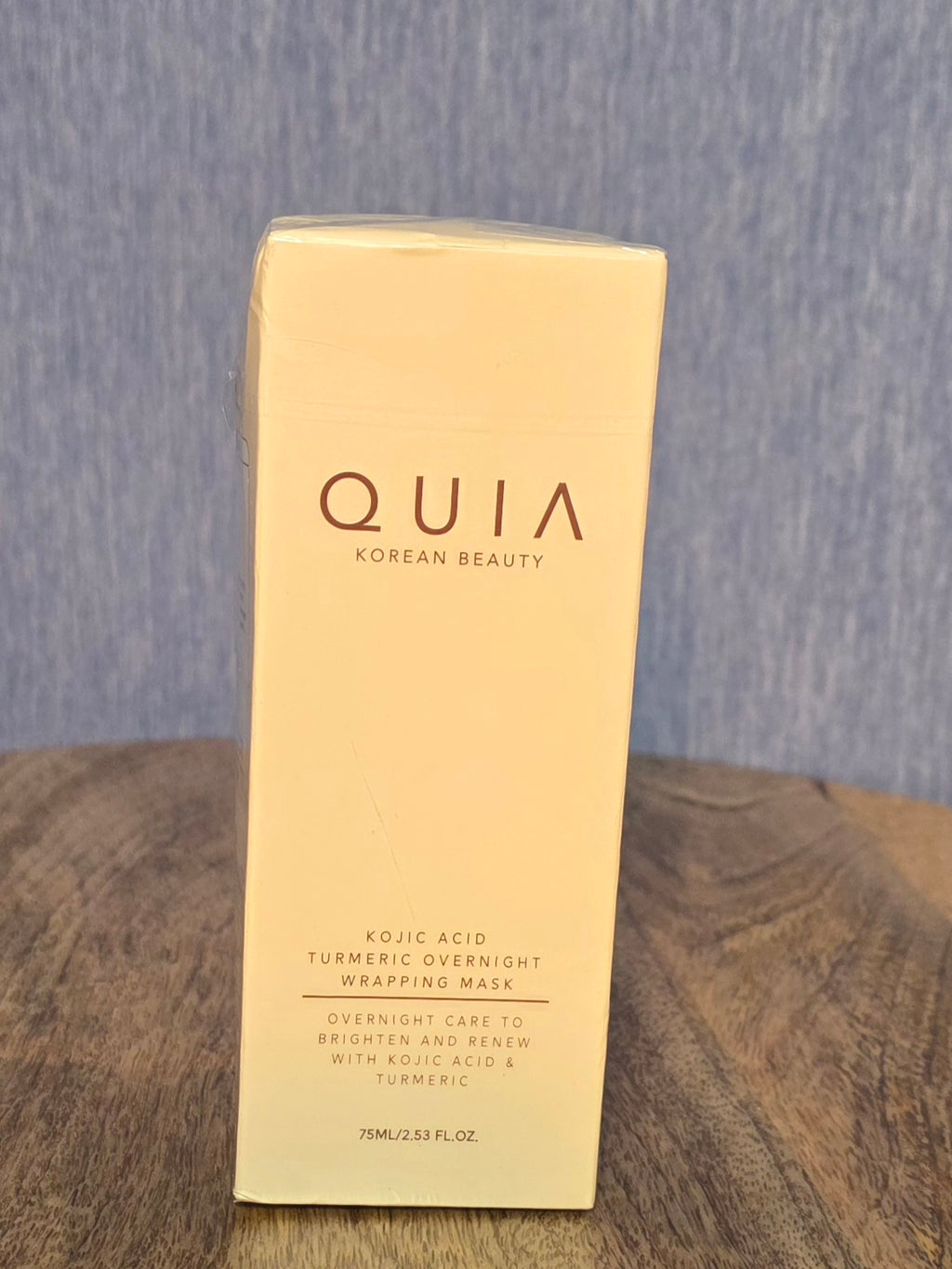 QUIA Kojic Acid Tumeric overnight wrapping mask