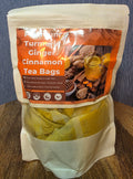 Premium Turmeric Ginger Cinnamon Tea Bags