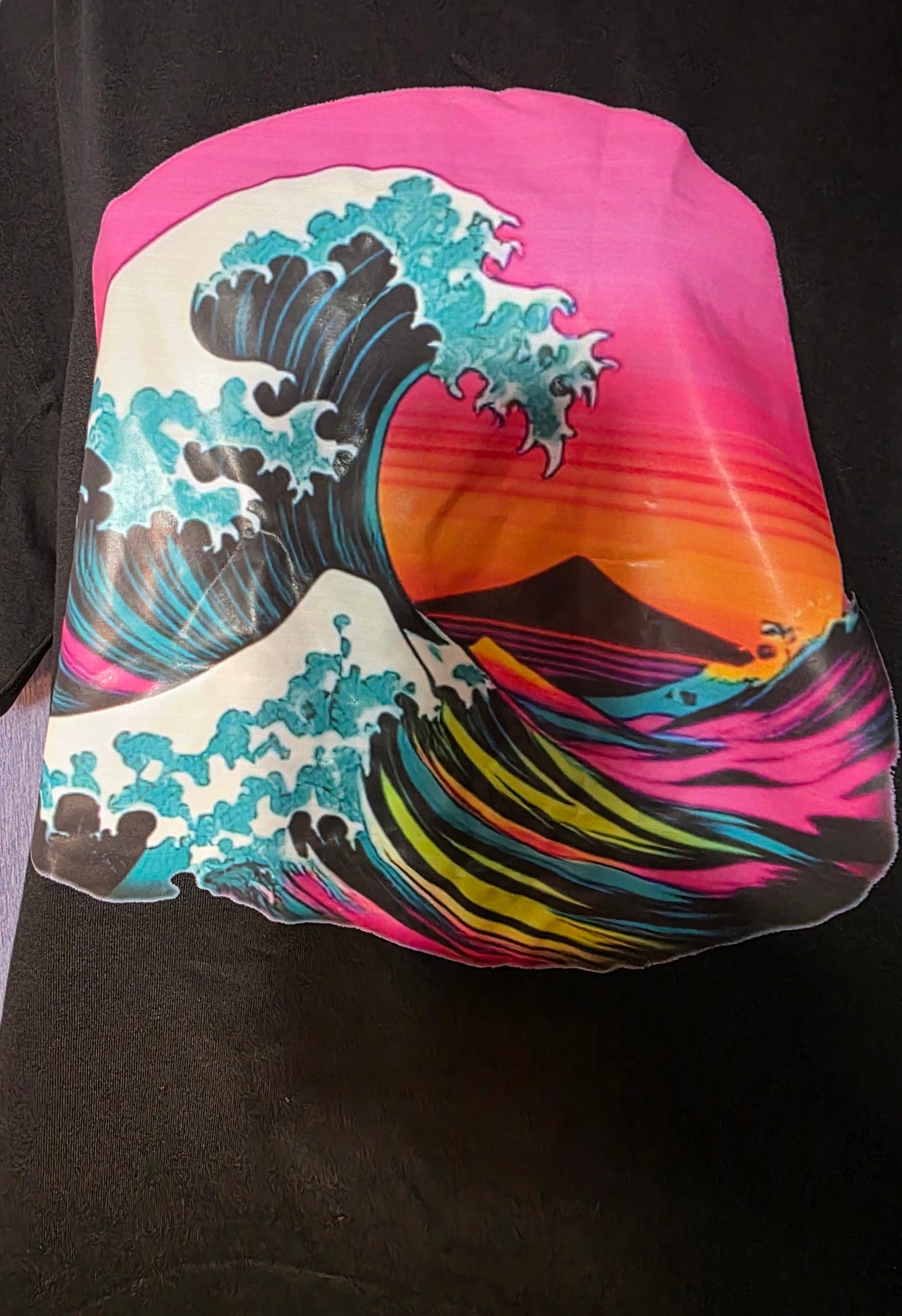Retro wave T-shirt 2XL