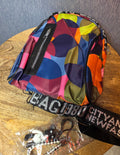 City and life sling small backpack with 2 charms