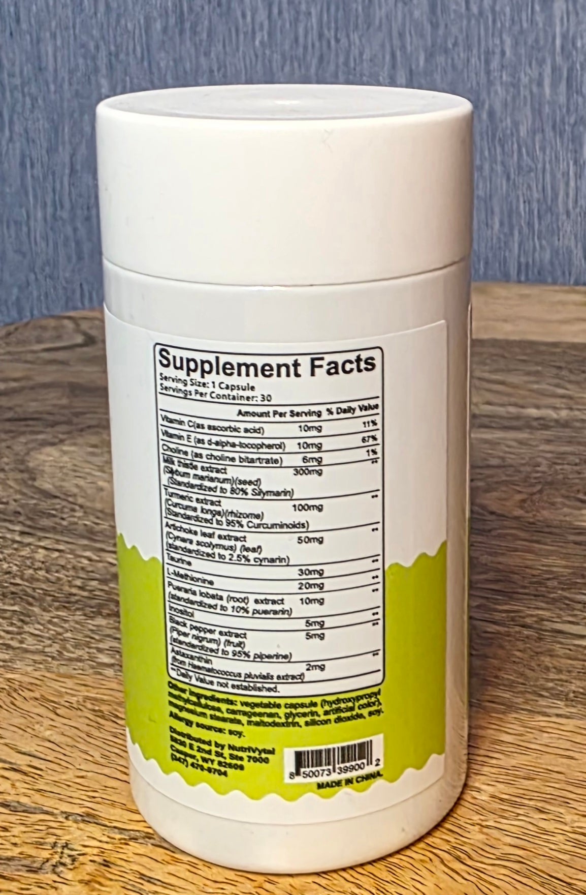 MILK THISTLE 30 CAPSULES