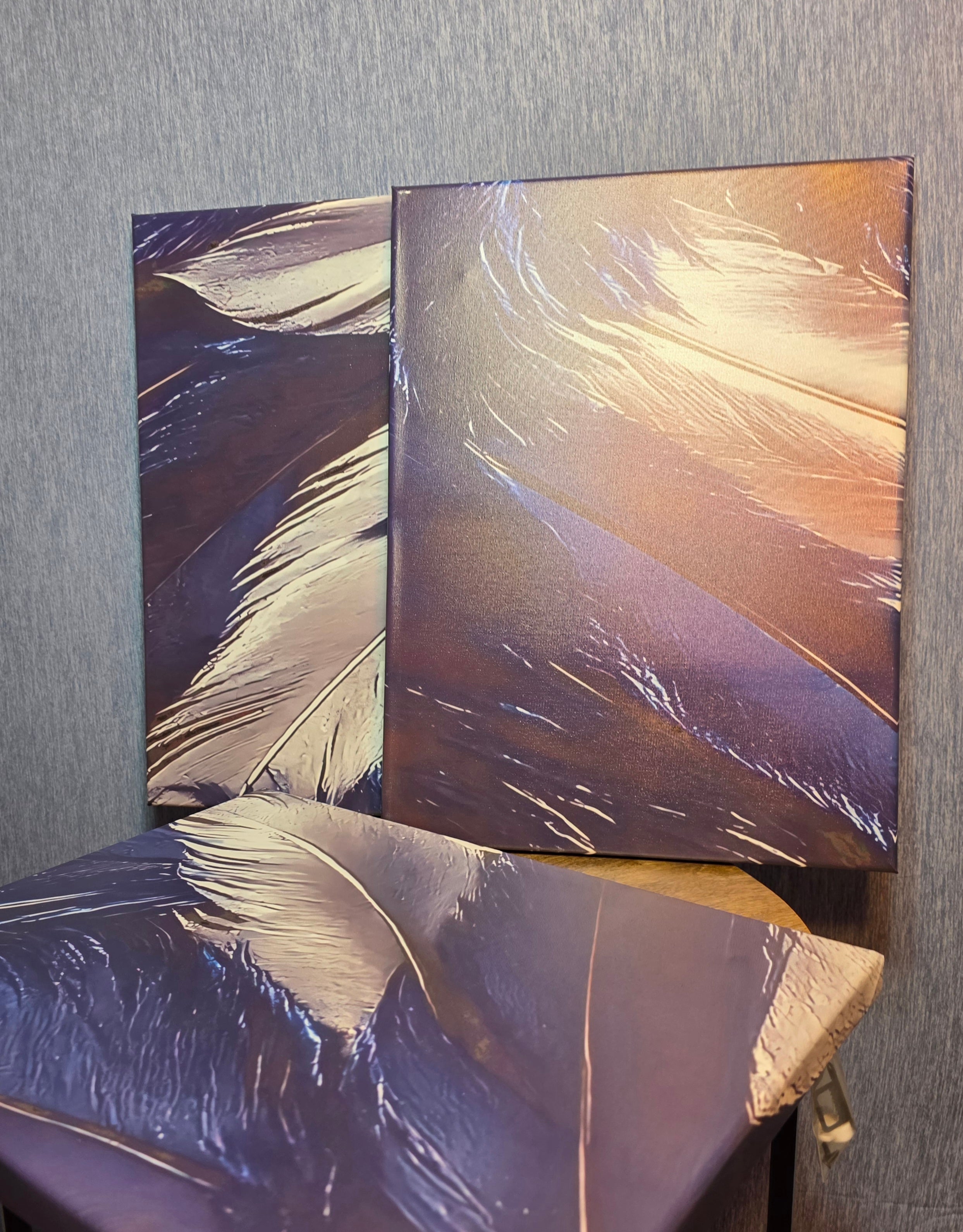 3 piece set wall art 15×11 size