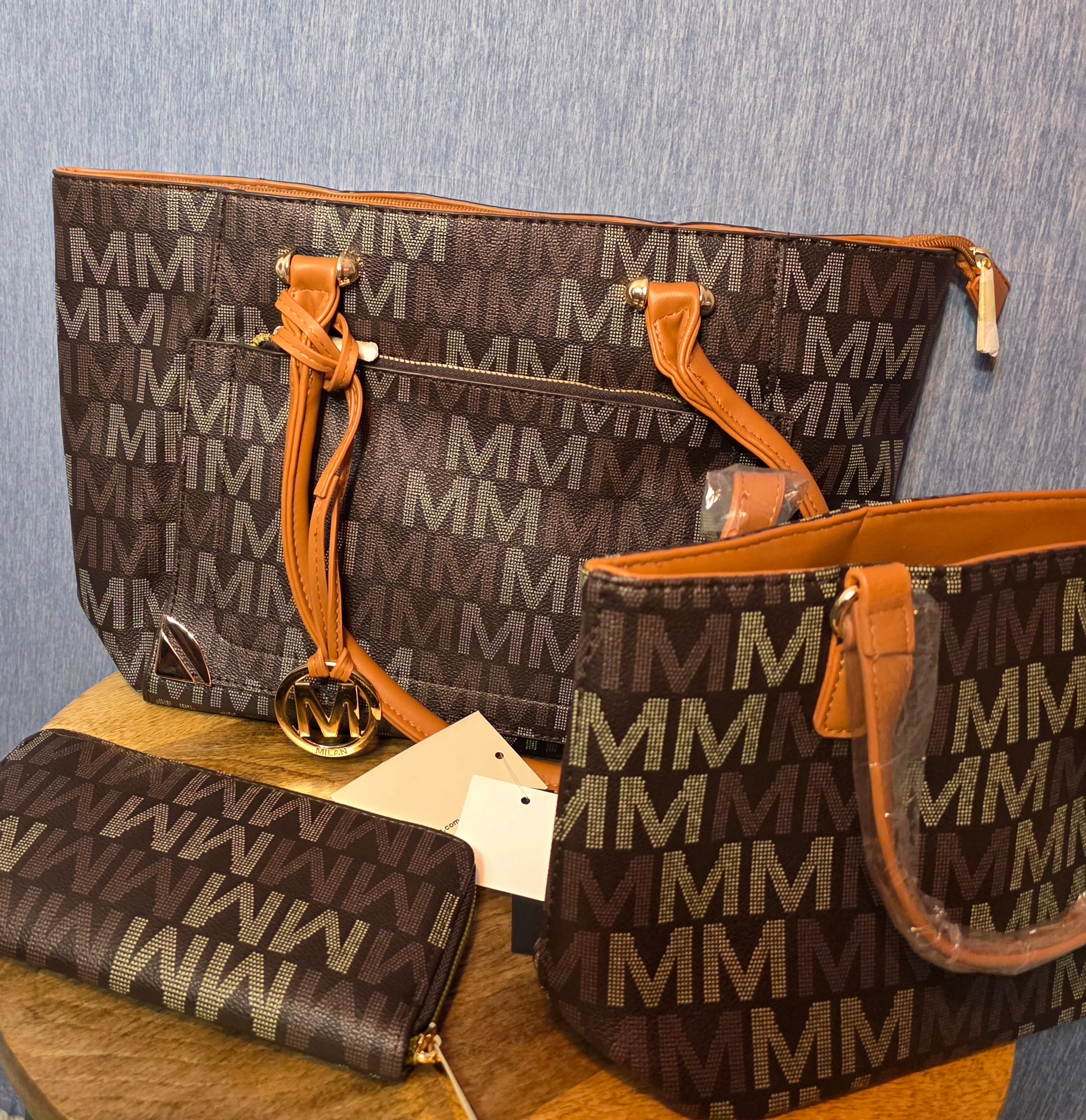 MKF Lady 3 piece bag wallet set