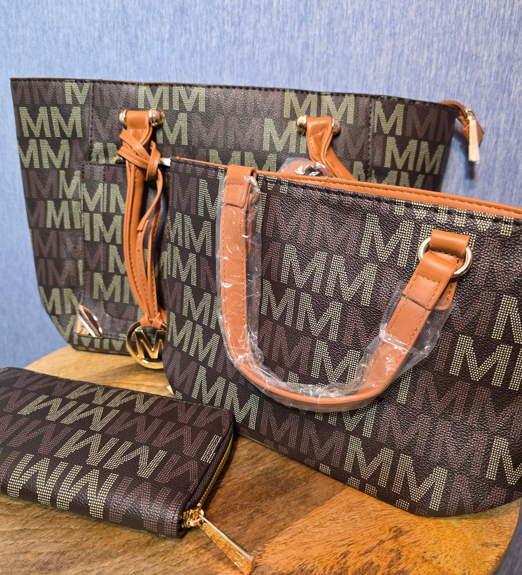 MKF Lady 3 piece bag wallet set