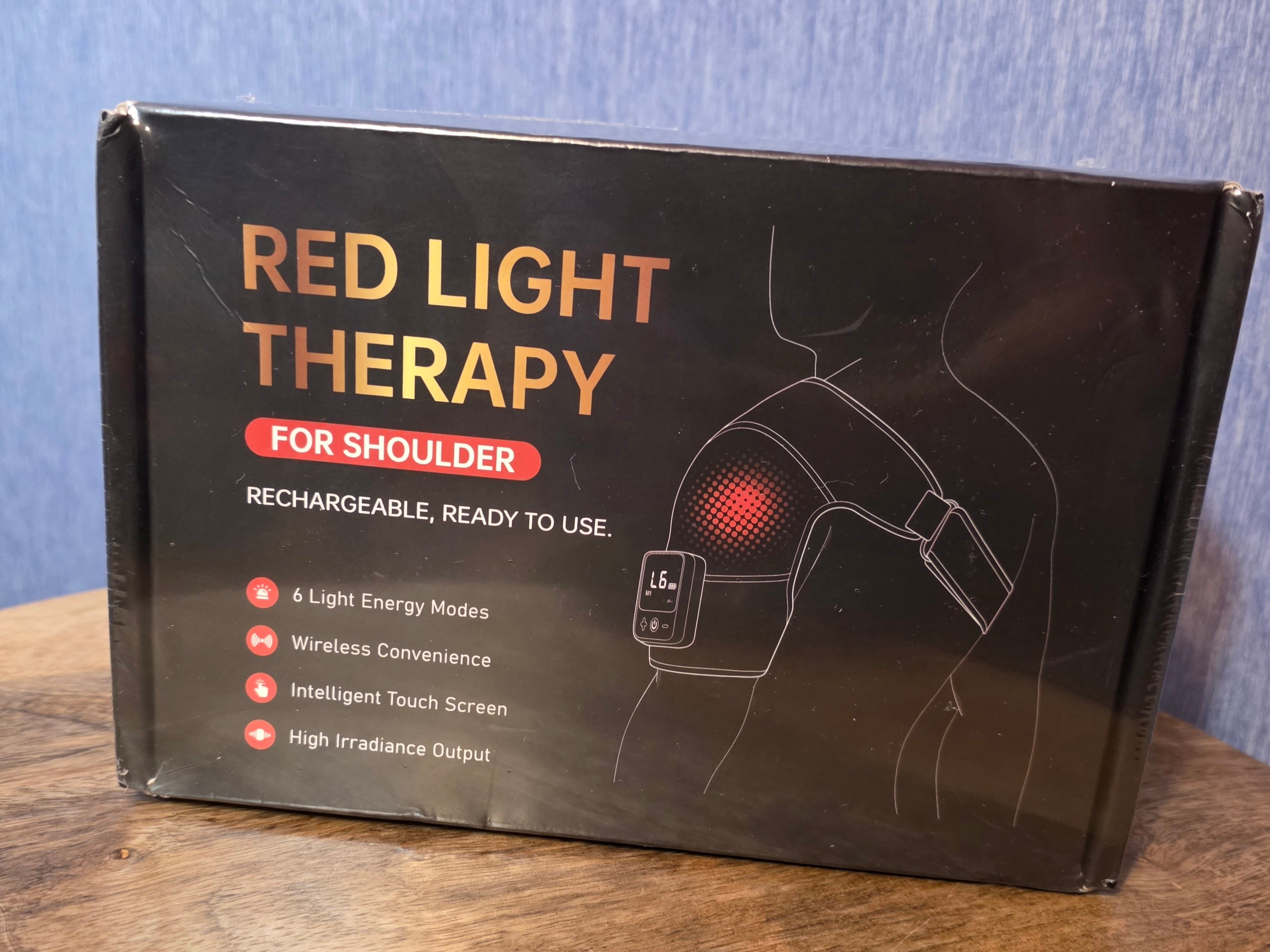 Red light therapy for shoulder