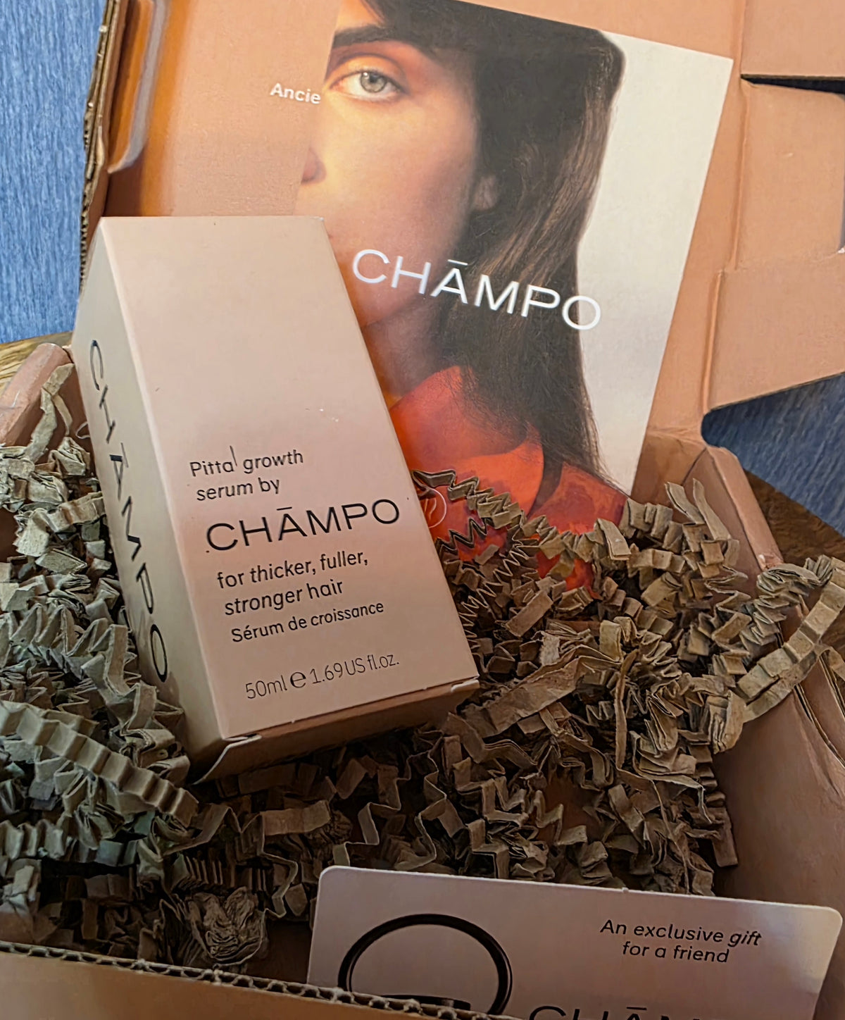 CHAMPO for thicker fuller hair serum