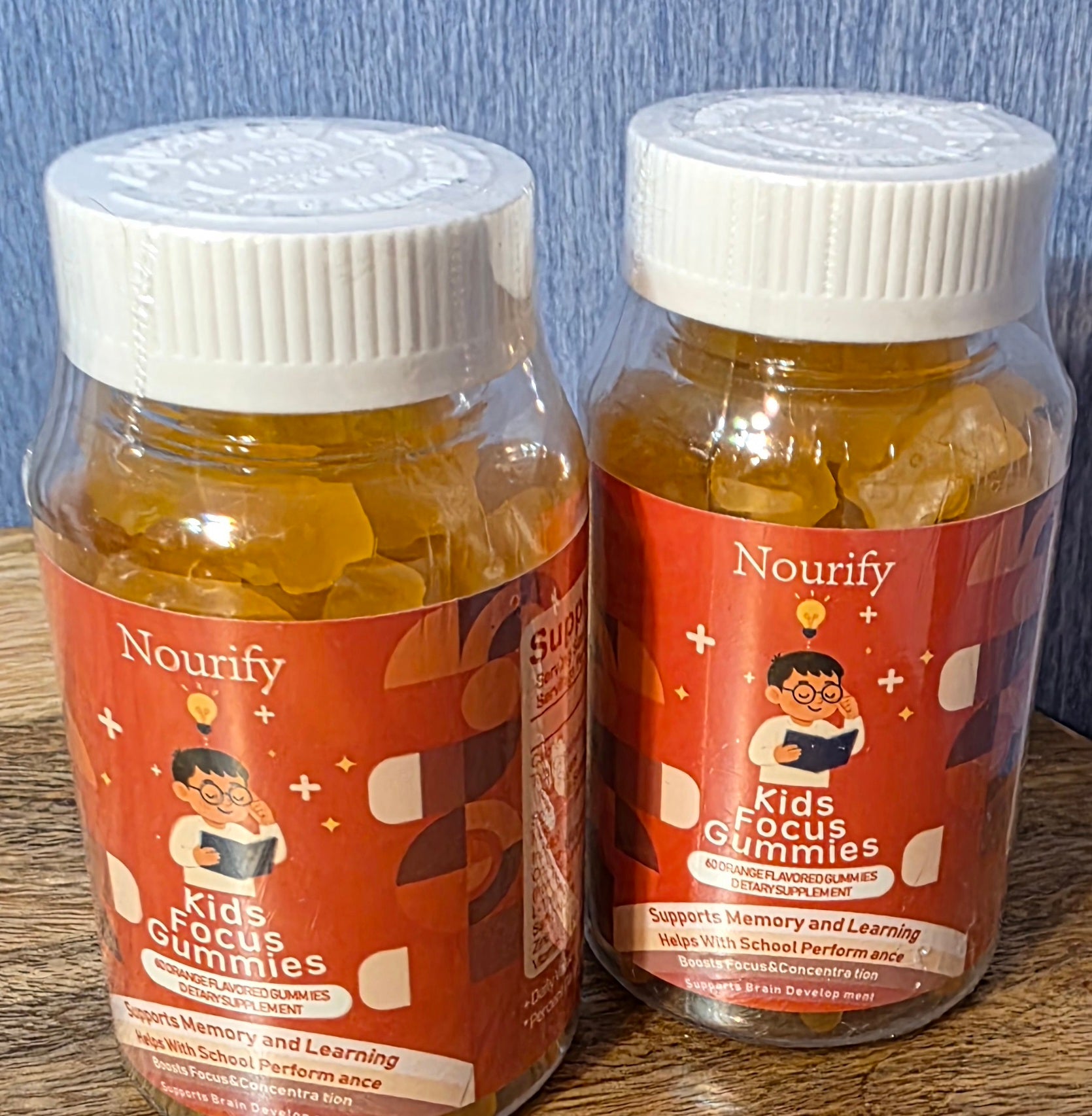 Kids focus and growth supplément bundle