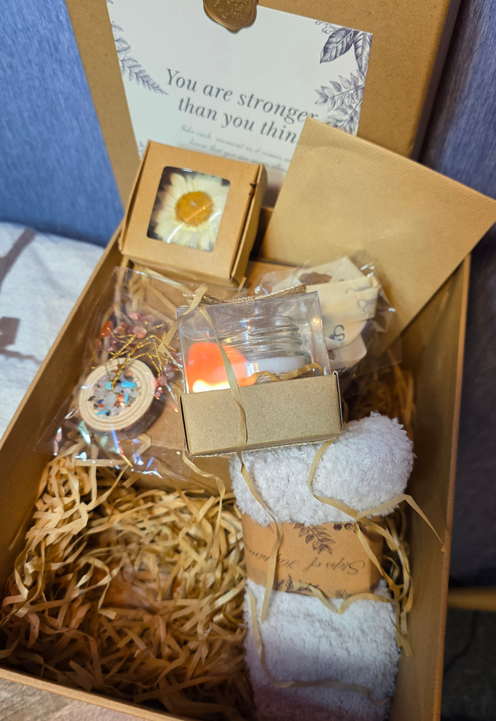You are stronger than you think gift set box
