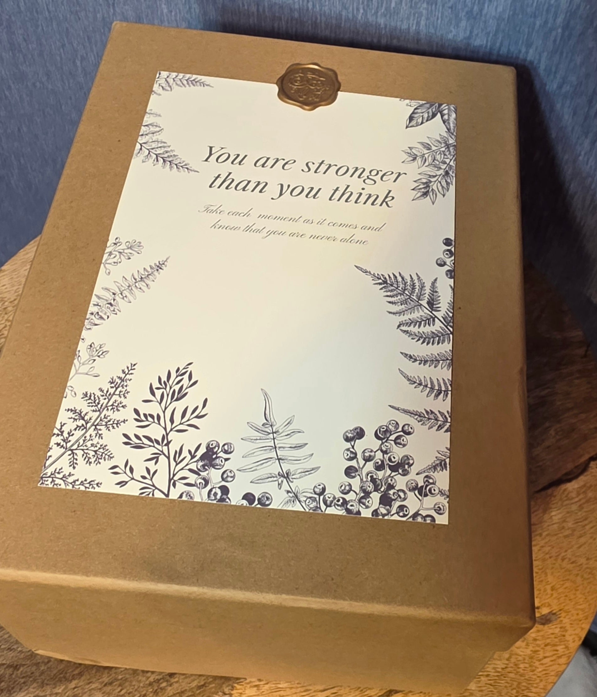 You are stronger than you think gift set box