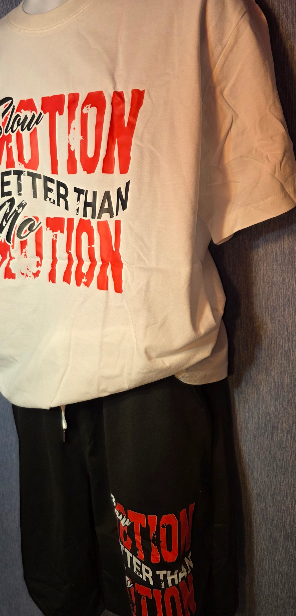 Mens Tshirt and short set