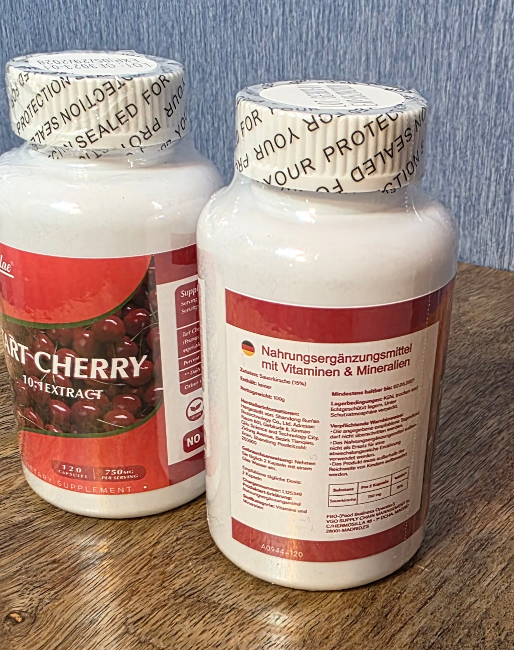 Tart cherry supplément 2 bottles