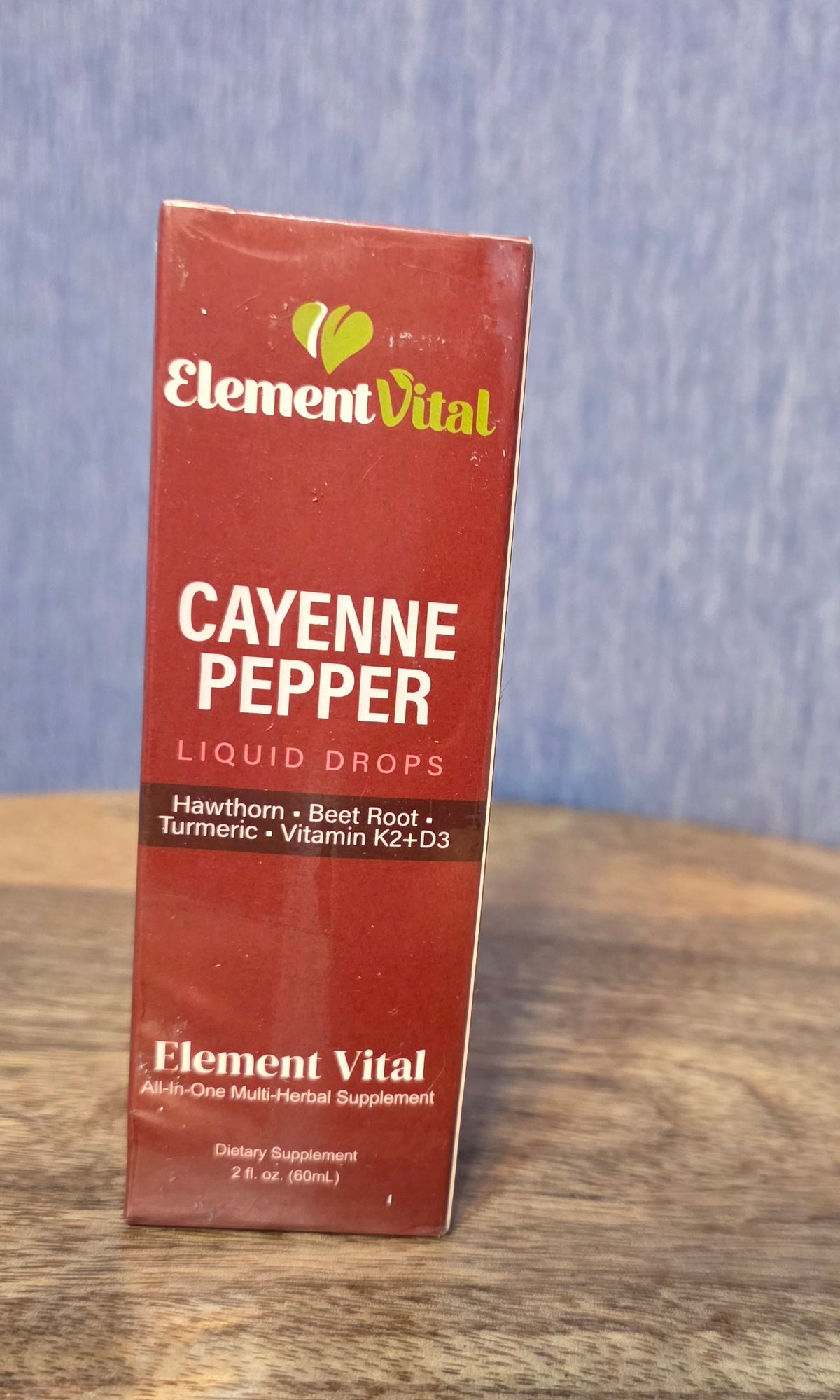 Cayenne pepper liquid drops multi herbal supplément