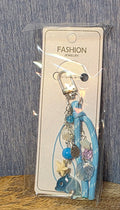 Purse/Bag charm in blue
