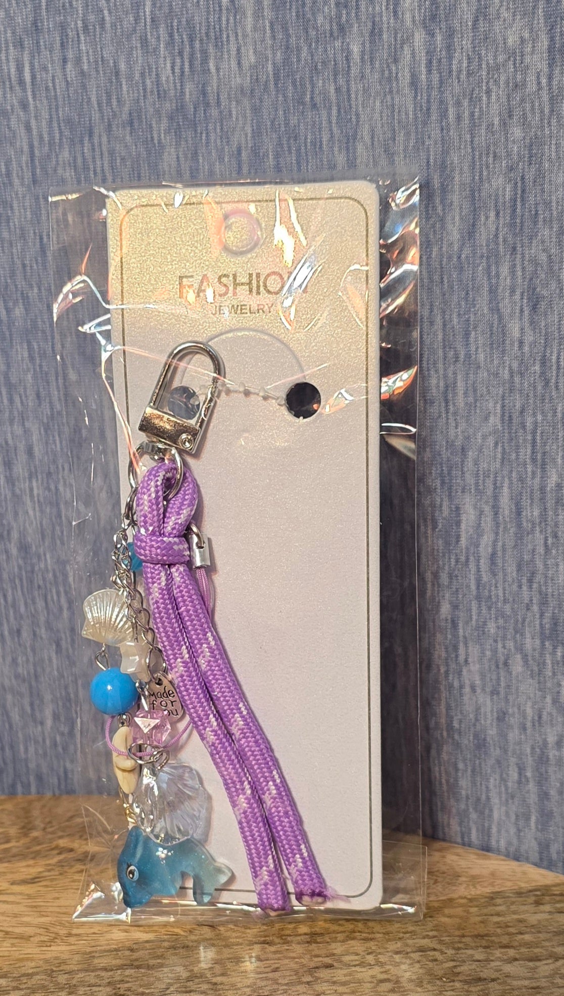 Purse/Bag charm in purple