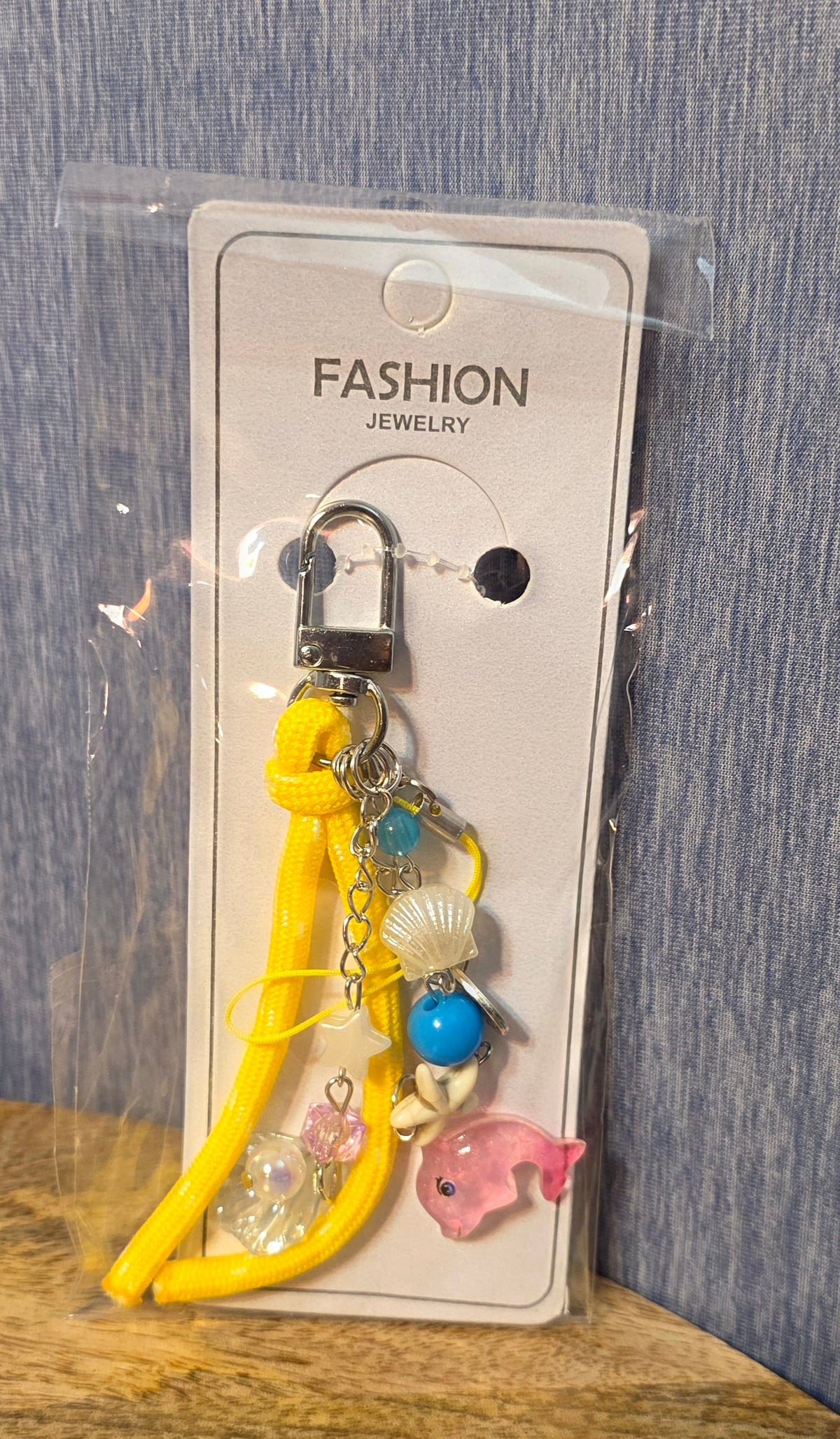 Purse/Bag charm in yellow