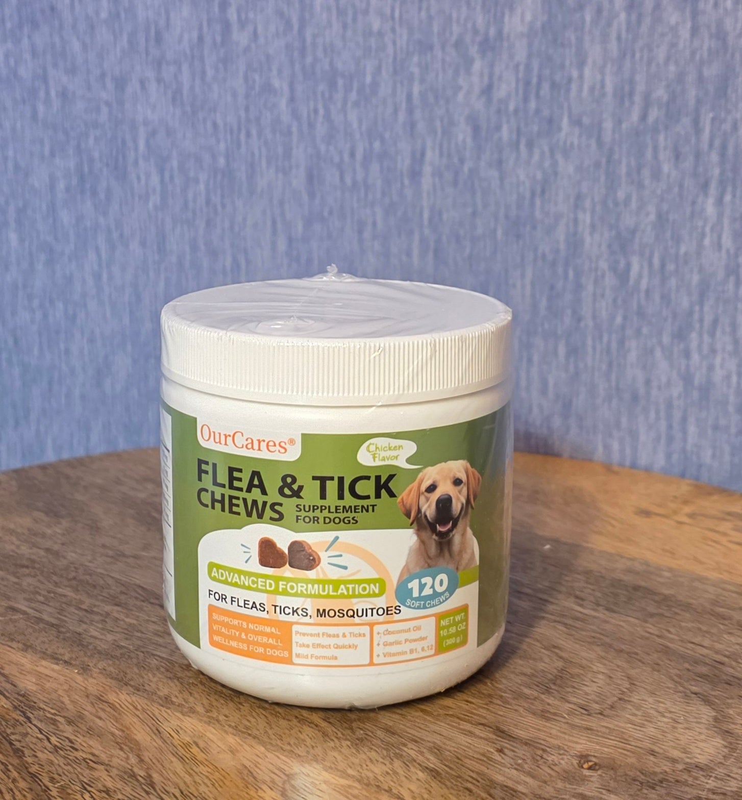 Flea and tick soft chews for dogs