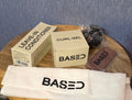 Based products 5 piece set leave in conditioner/curl Gel / wash cloth/ comb/ massager