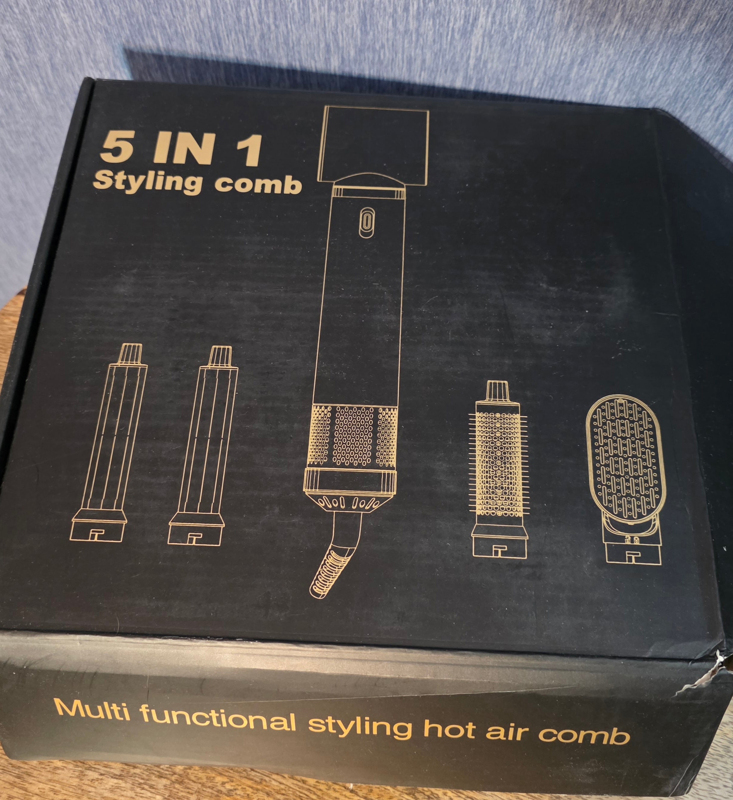 5 in 1 styling comb set