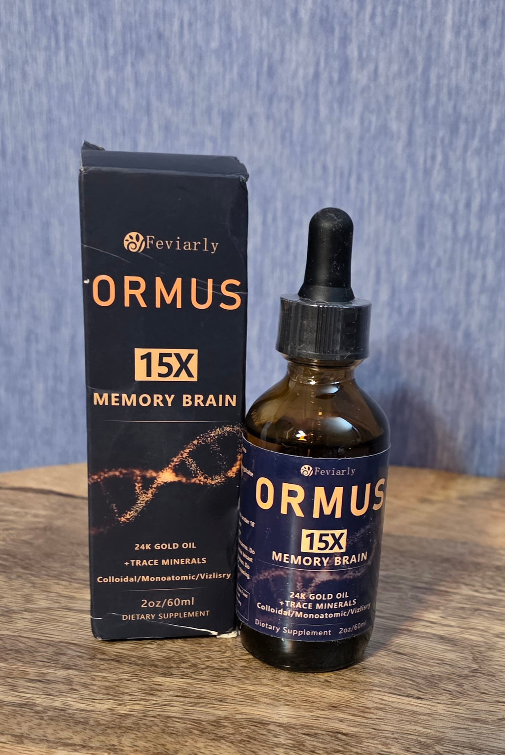 ORMUS 15× Memory Brain 24k Gold Oil