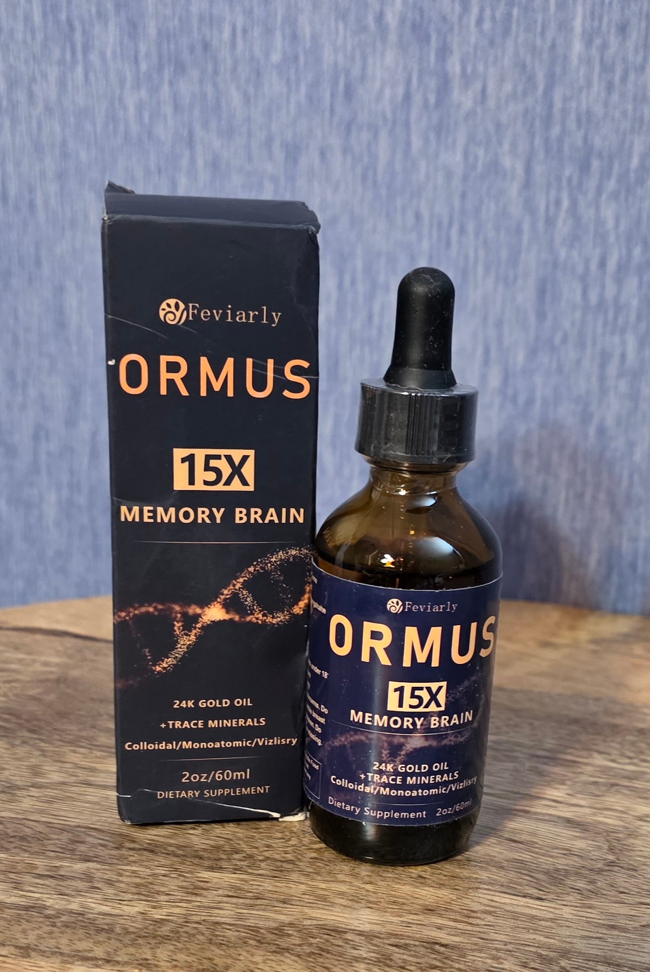 ORMUS 15× Memory Brain 24k Gold Oil