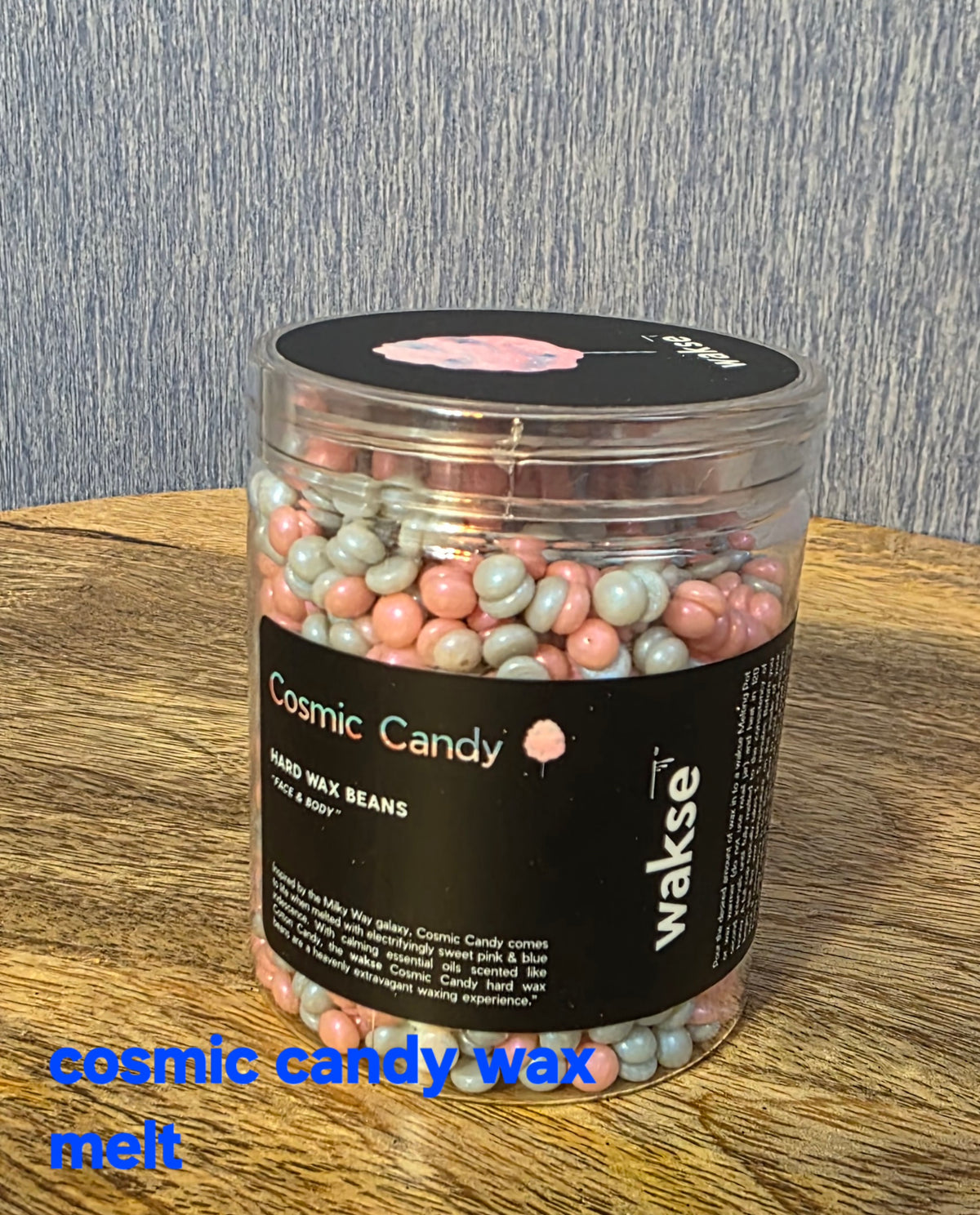 Wakse cosmic candy wax melt beads for face and body