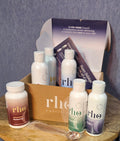 RHO Nutrition bundle 6 full size products with serving spoon and papers