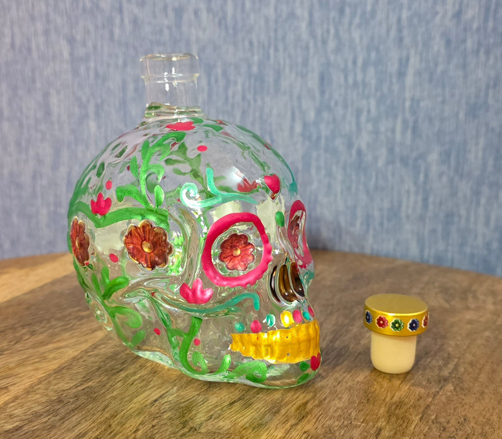 Hand painted décanter