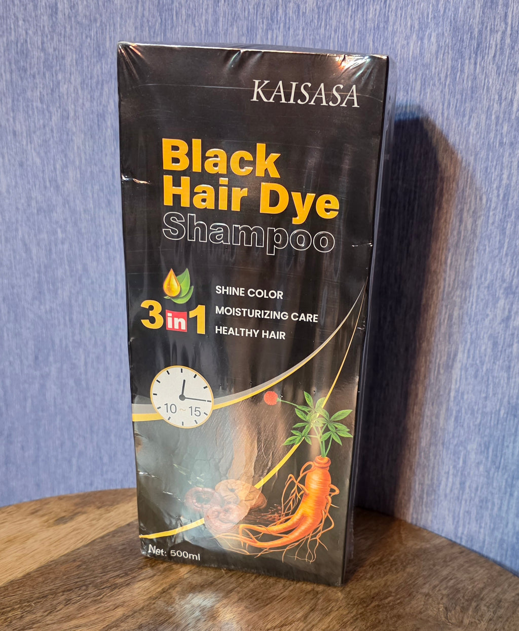 Black Hair Dye Shampoo